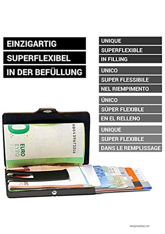 I-CLIP Original Black Artis Nut wallet money bag purse credit card case credit card holder
