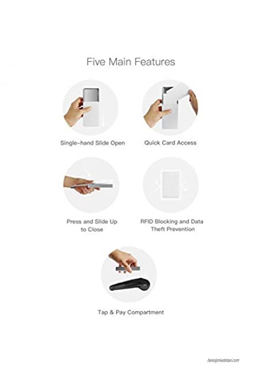 Zenlet 2｜Slim Aluminum RFID Blocking Wallet