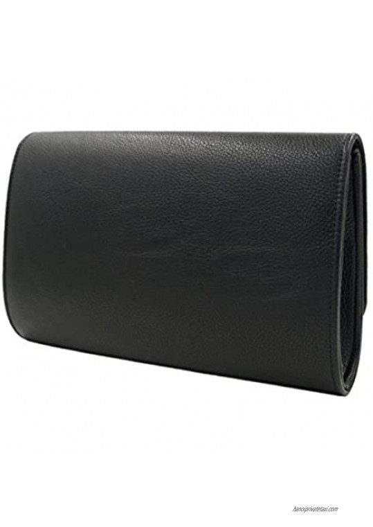 Premium Solid Color PU Leather Clutch Bag Handbag - Diff Colors