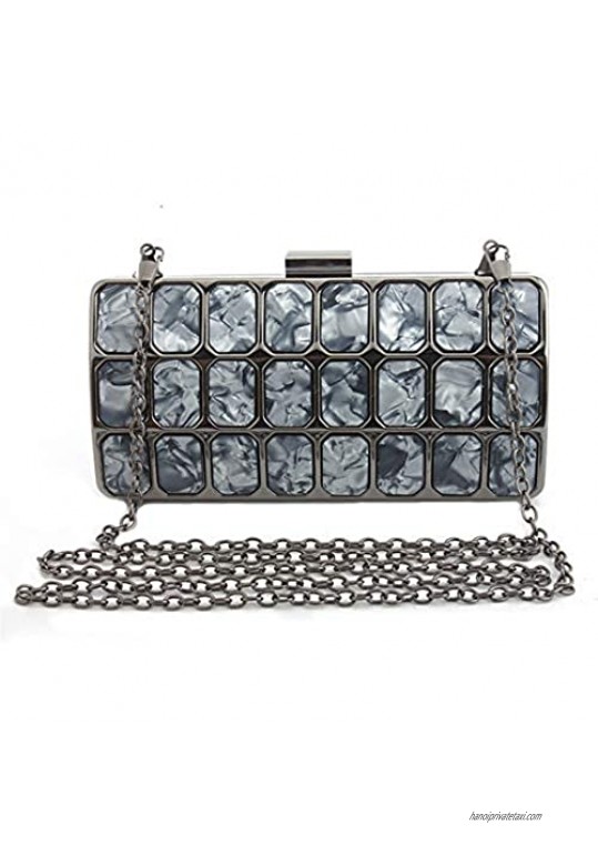 LETODE Women with Bags of Metal and Acrylic Designed for Elegant Women.