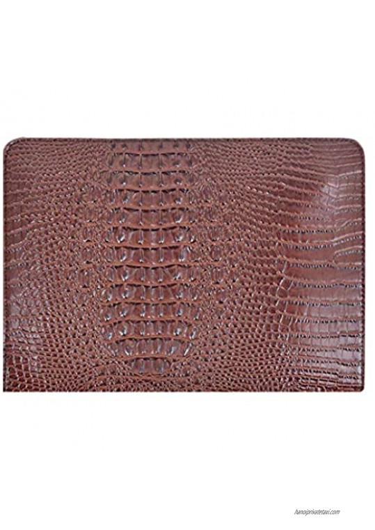 ZLM BAG US Oversized Crocodile Pattern Leather Handbag Purse for Women Envelope Evening Bag Clutch Wallet Purse