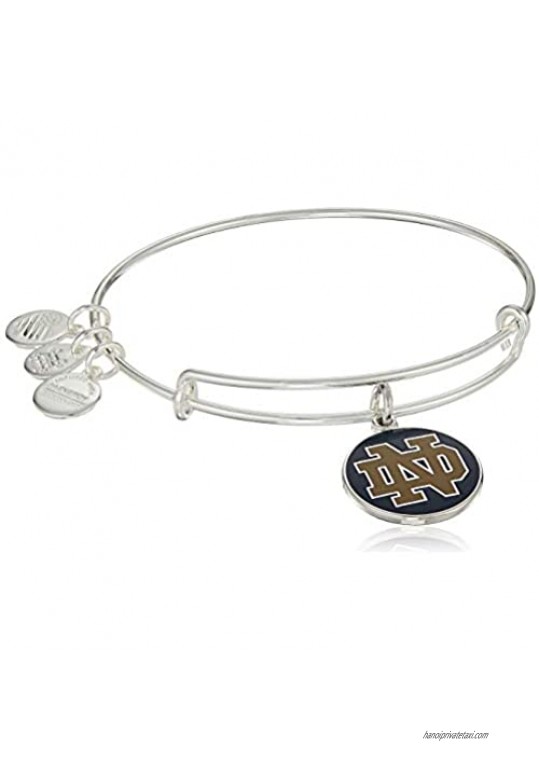 Alex and Ani Color Infusion University of Notre Dame Logo II Bangle