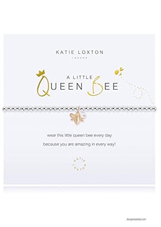Katie Loxton a Little Animal Womens Stretch Adjustable Band Fashion Charm Bracelet