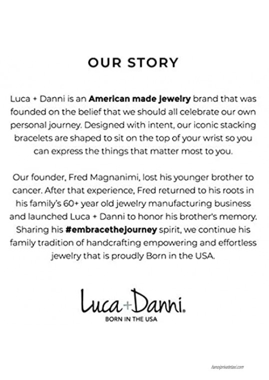 Luca + Danni | Bee Bangle Bracelet For Women Made in USA