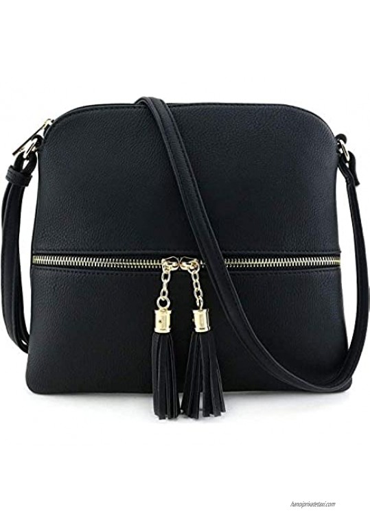 Janin Handbag Women's Crossbody Bag with Tassel