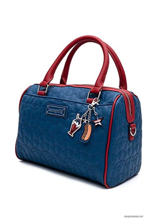 Loungefly Americana Quilted Crossbody Bag Purse