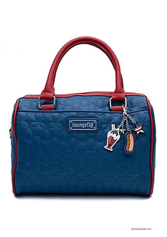 Loungefly Americana Quilted Crossbody Bag Purse