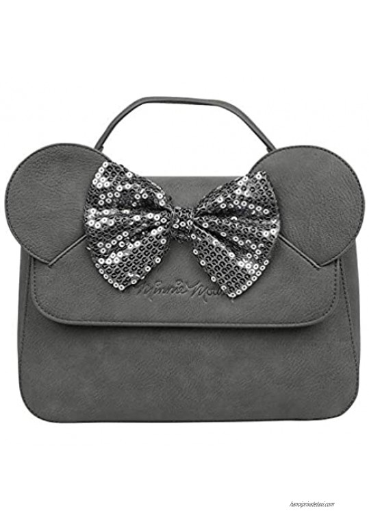 Loungefly x Minnie Mouse Sequin Bow Crossbody Bag
