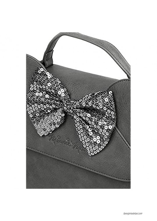 Loungefly x Minnie Mouse Sequin Bow Crossbody Bag
