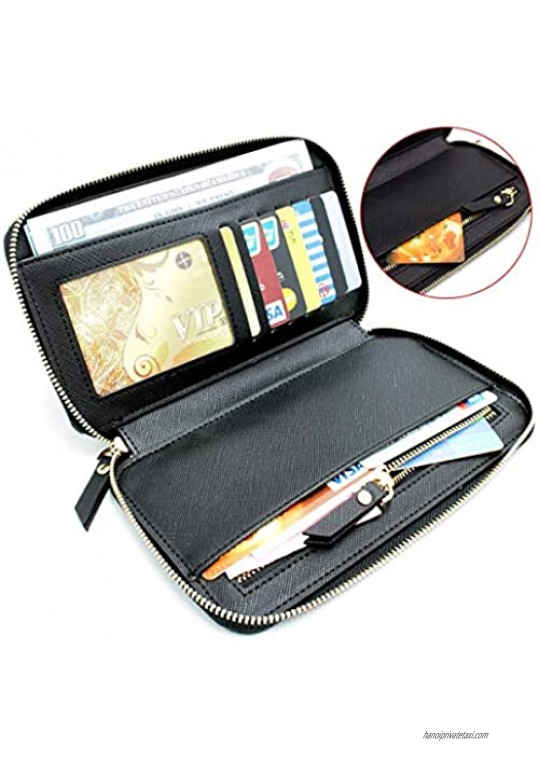Womens Crossbody Bag Touch Screen Lightweight Small Cellphone Shoulder Purse Card Wallet Handbag