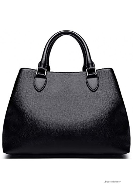 Genuine Women Leather Bag Cross Body Handbag Shoulder Bags Work Tote Top Handle Ladies Designer Purses Satchel Crossbody