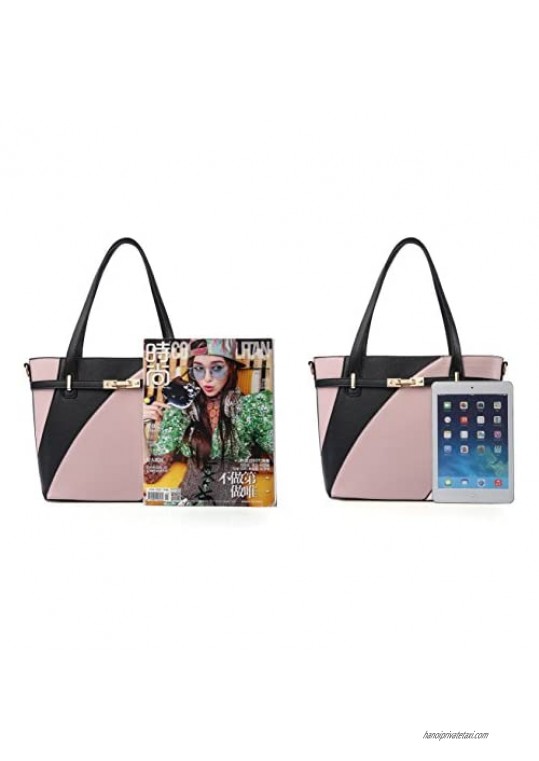 Nevenka Top Handle Handbags for Women PU Leather Tote Purse Lady Crossbody Shoulder Bags