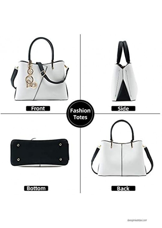 Satchel Handbag and Leather Purses for Women - Fashion Tote Shoulder Bag
