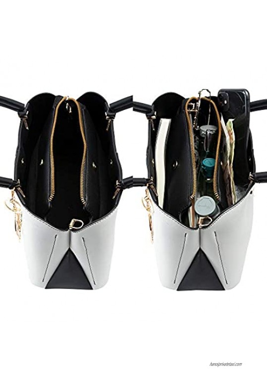 Satchel Handbag and Leather Purses for Women - Fashion Tote Shoulder Bag