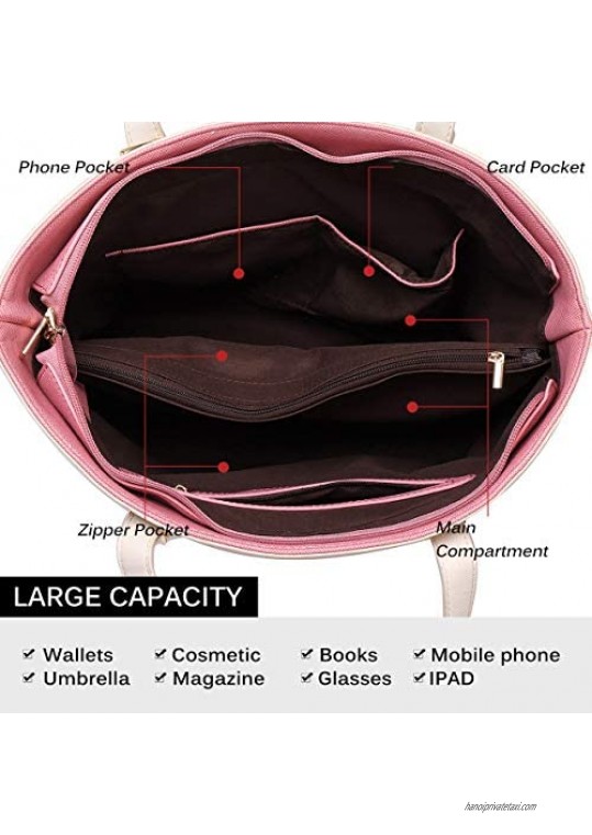 Shoulder Bag Handbags for Women Fashion Tote Bags Satchel Purse Set Hobo bag 3pcs