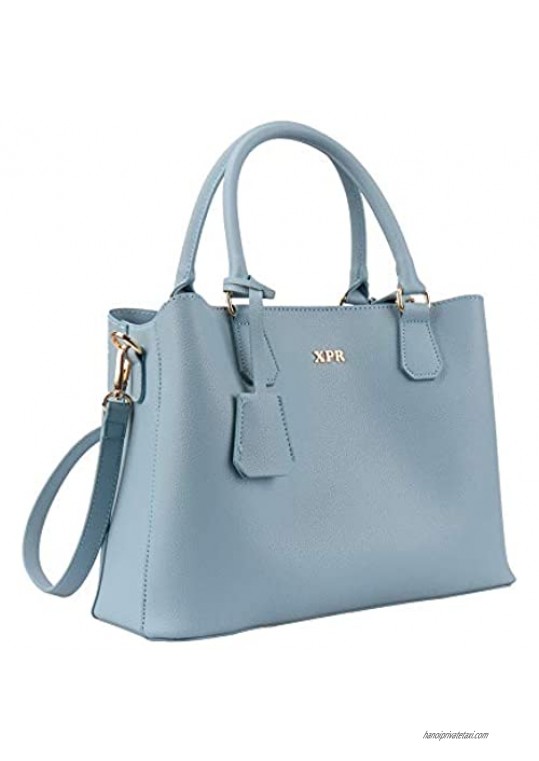 Women Handbags Purses Satchel Bags Top Handle Shoulder Bag Medium PU Leather Bag Work Tote