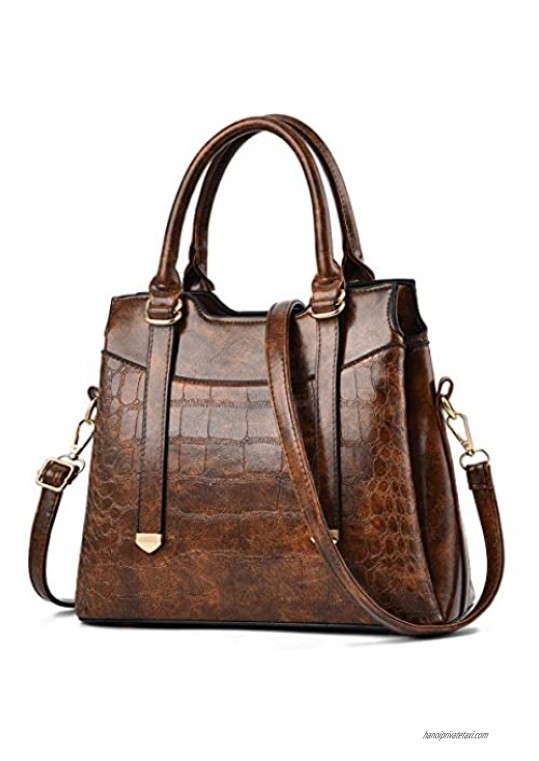 Womens Handbags and Purses Ladies Designer Satchel Tote Bag Shoulder Bags for Girls