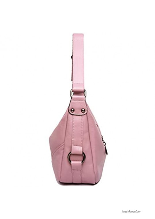 Women's Retro Sling Shoulder Bag from Covelin Leather Crossbody Tote Handbag