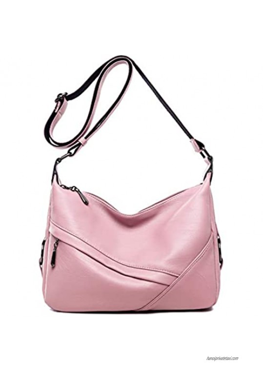 Women's Retro Sling Shoulder Bag from Covelin Leather Crossbody Tote Handbag