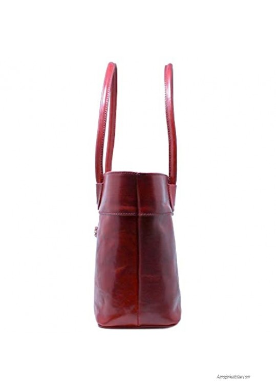 Floto Napoli Italian Leather Women's Shoulder Bag Handbag Purse
