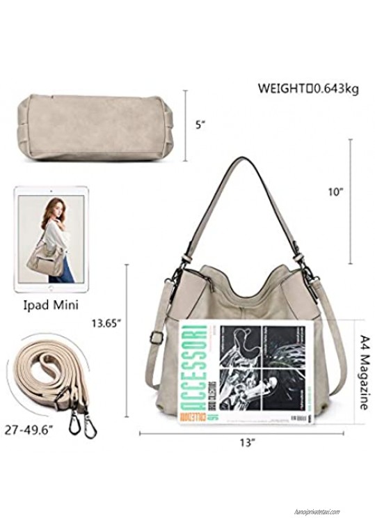 KL928 Large Purses for Women Shoulder Handbags Crossbody Hobo Bags