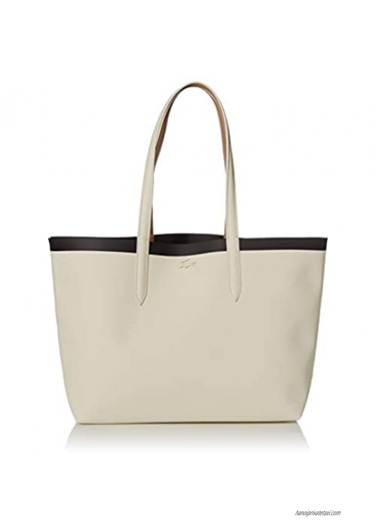 Lacoste Women Contrast Anna Shopping Tote Bag