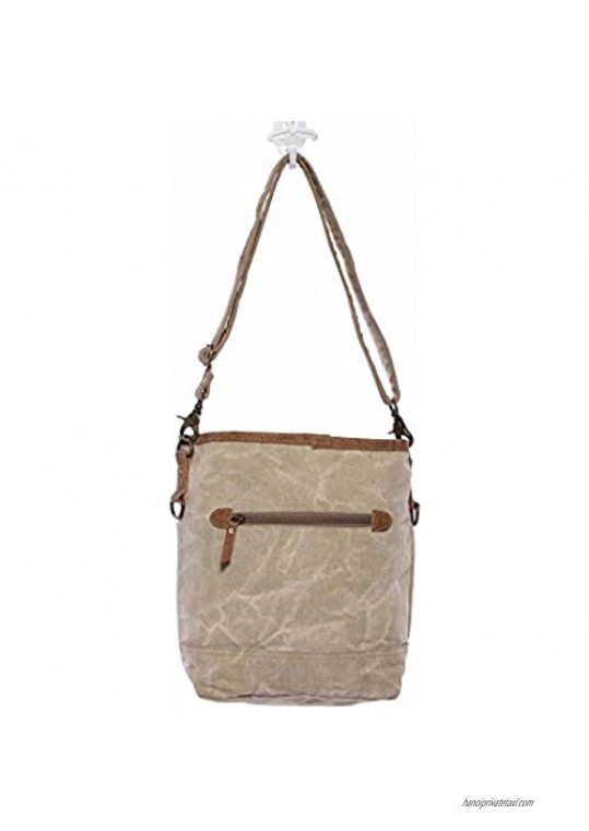Myra Bag Flap Pocket Cowhide Shoulder Bag S-1125