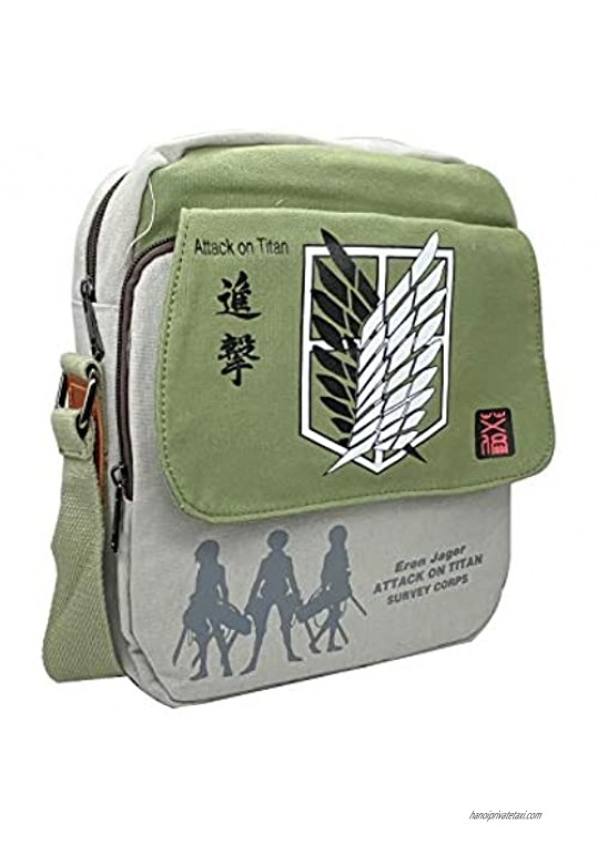 Veediyin Canvas Crossbody Purse Bag Travel Shoulder handbags Cosplay Bag