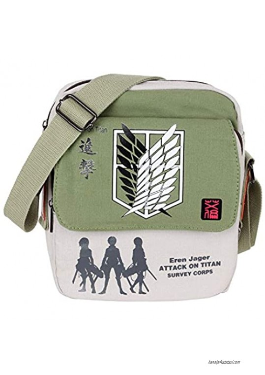 Veediyin Canvas Crossbody Purse Bag Travel Shoulder handbags Cosplay Bag