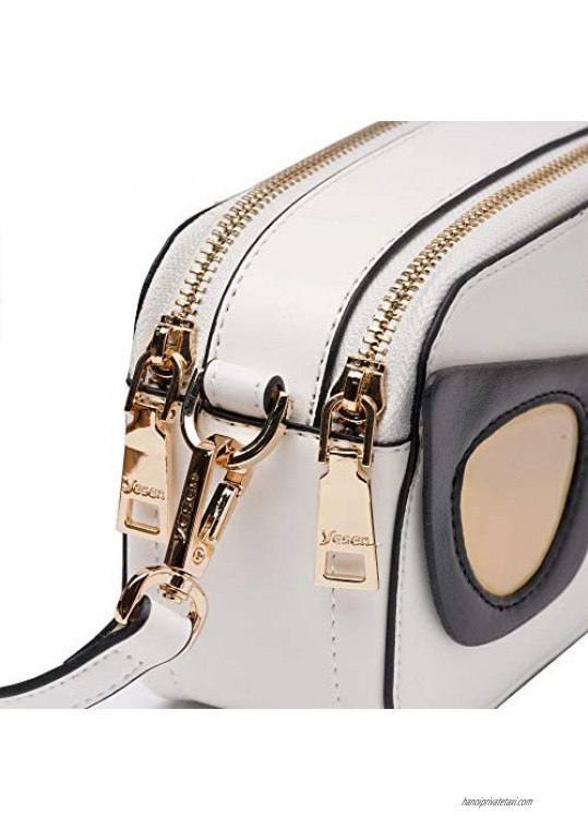 YESEN Crossbody Shoulder Bag with Decorative Glasses for Women