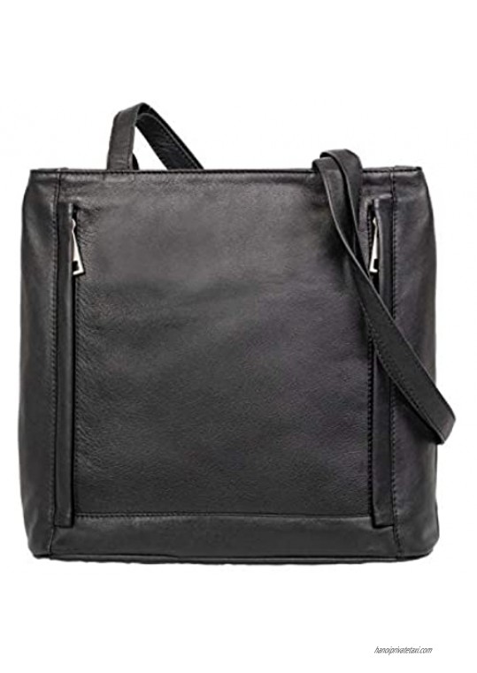 ALASSIO Women's Handbag Black ca. 26 x 6 x 28 cm