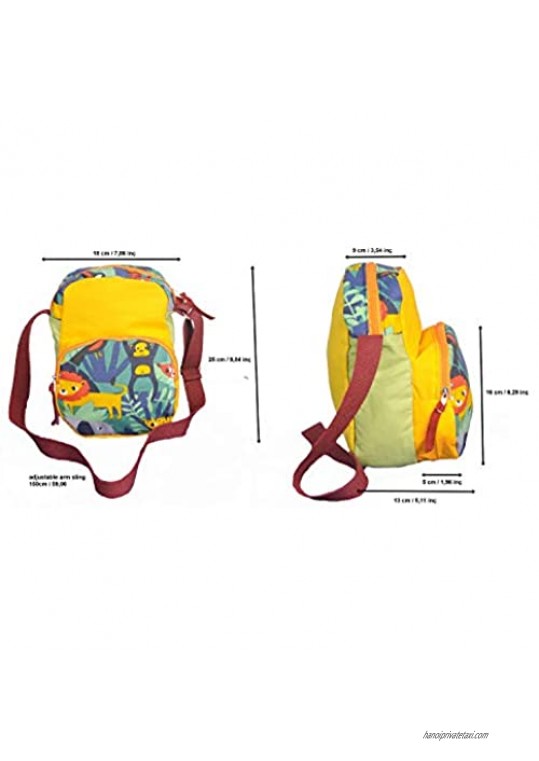 Old cotton bag Store cotton multicolor retro vintage designer inspired handbag women and unisex (Animal world)…