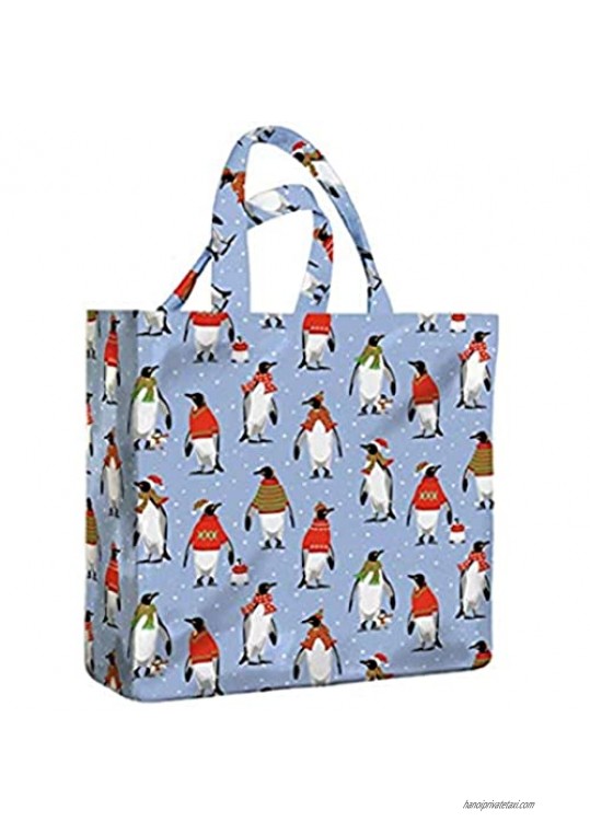 Samuel Lamont Cosy Penguins PVC Medium Gusset Bag