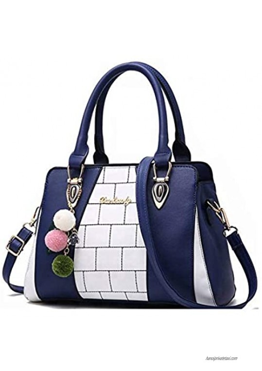 Women Purses and Handbags Top Handle Satchel Shoulder Bags Messenger Tote Bag for Ladies