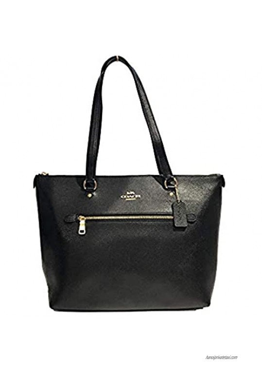 Coach Gallery Tote in Black with Gold Hardware