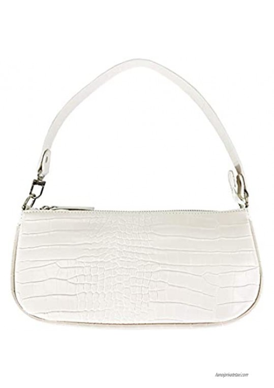 Hidora Elegant Classic Shoulder Tote Handbag with Zipper Closure for Women