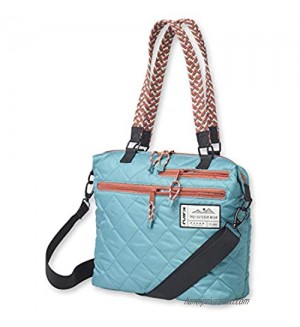 KAVU Puffentote Bag Crossbody Sling Travel Quilted Tote