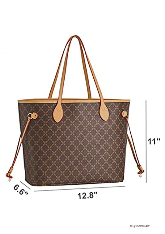 Women Luxury Work Tote Bag Casual Shoulder Purse Large Carry-all Handbag