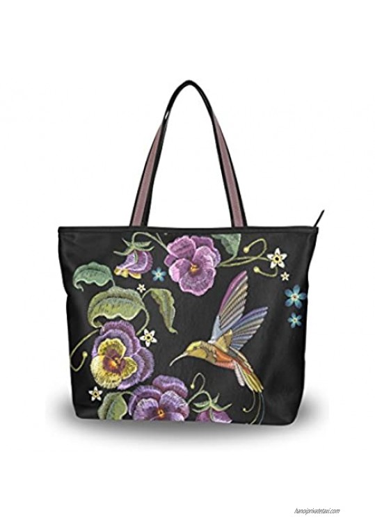 Women Shoulder Bag Large Satchel Handbag Tote Bags Purses Work Bag Ladies Zippered Weekend Shopping Bag