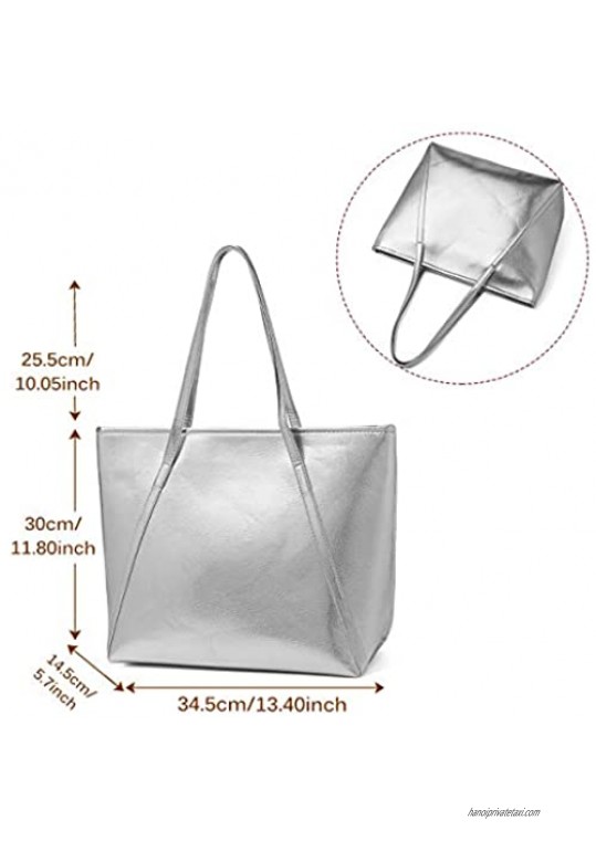 Women's Tote Handbags OURBAG Large Fashion Designer Elegant Shoulder Bag Purses for Ladies
