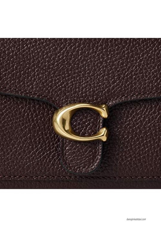 Coach Women`s Polished Pebble Tabby Small Wallet