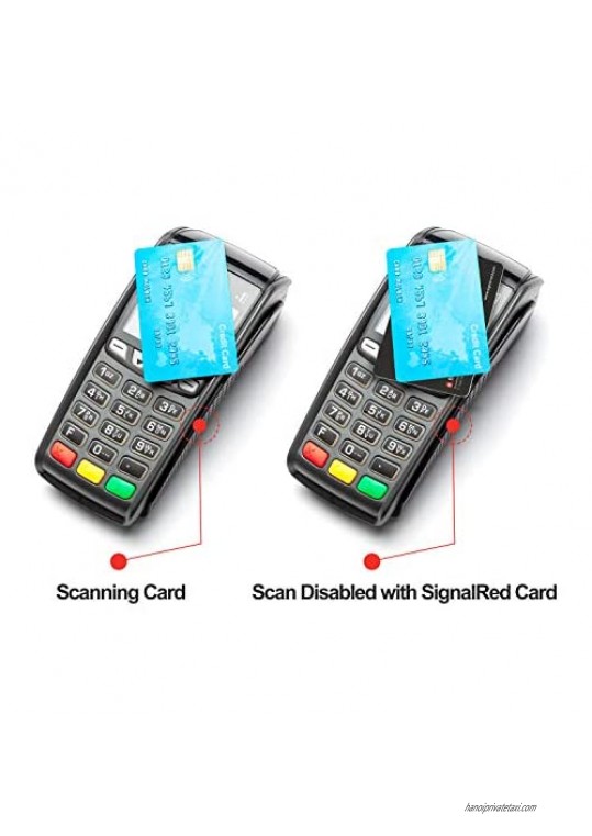 Credit Card Protector - 1 RFID Blocking Card Does All to Block RFID/NFC Signals form Credit Cards and Passports; Fit in Wallet and Purse