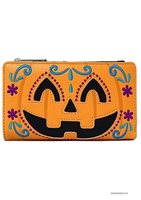 Loungefly Halloween Pumpkin Flap Wallet