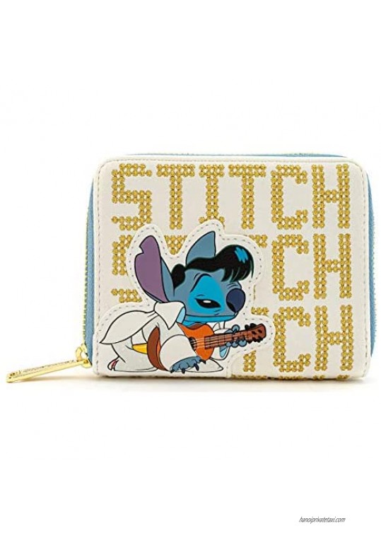 Loungefly x Lilo and Stitch Elvis Stitch Cosplay Zip-Around Wallet