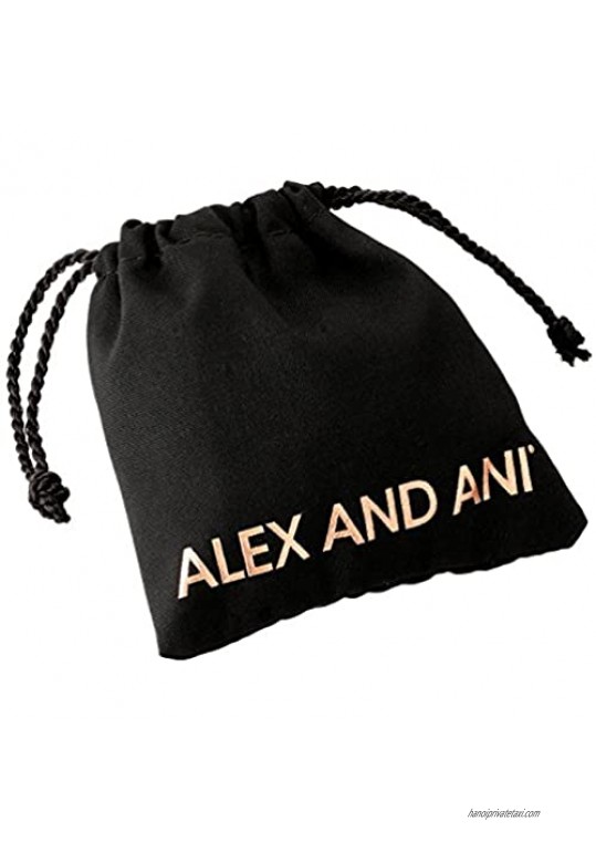 Alex and Ani Women's Aquarius Two Tone Bangle Bracelet