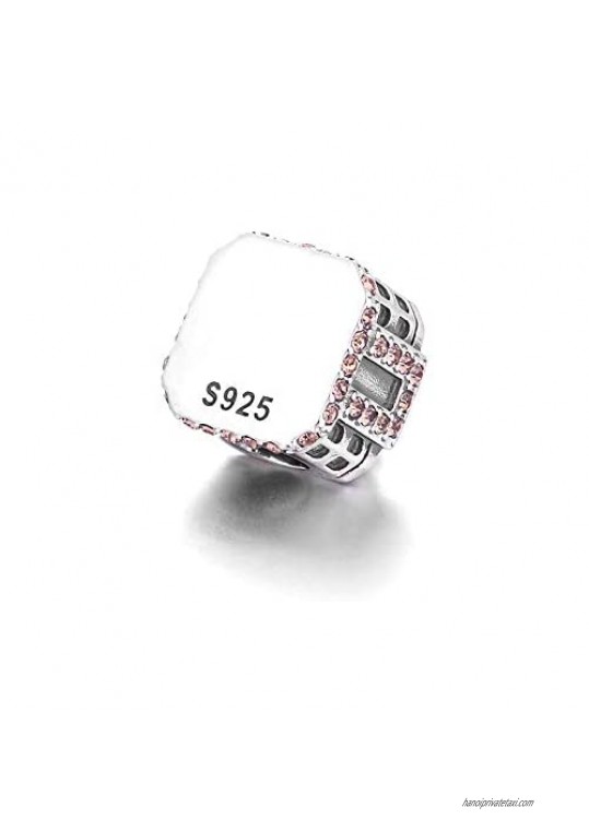 EVESCITY Limited Edition Taj Mahal India Travel 925 Sterling Silver Bead For Charms Bracelets ♥ Best Jewelry Gifts for Her ♥