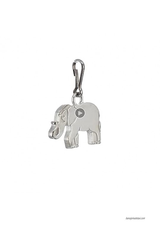 Alex and Ani Women's Elephant Charm Sterling Silver Expandable (CS18E05S)