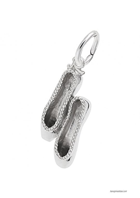 Ballet Slippers Charm Charms for Bracelets and Necklaces