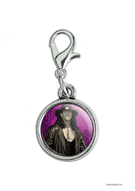 GRAPHICS & MORE WWE Undertaker Deadman Antiqued Bracelet Pendant Zipper Pull Charm with Lobster Clasp