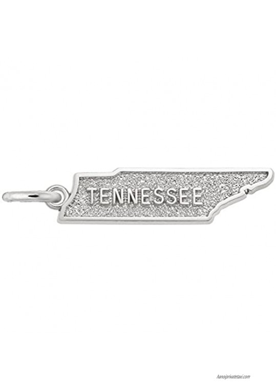 Tennessee Map Charm  Charms for Bracelets and Necklaces